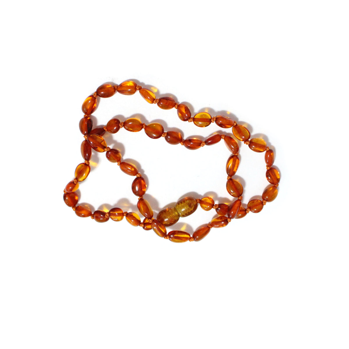 Baltic Amber Smooth Nugget Beads / irregular 7x5mm natural / 15" Strand