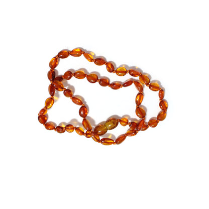 Baltic Amber Smooth Nugget Beads / irregular 7x5mm natural / 15" Strand