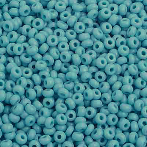 10/0 TURQUOISE BLUE Seed Beads  / sold in 1 ounce packs /  Preciosa Czech Glass