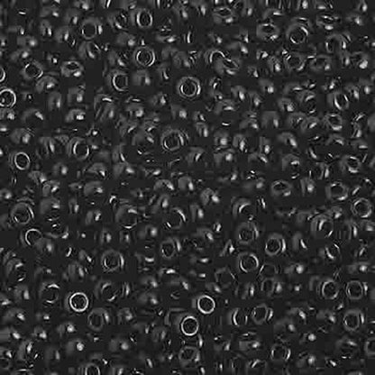 10/0 BLACK Seed Beads – Preciosa Czech Glass