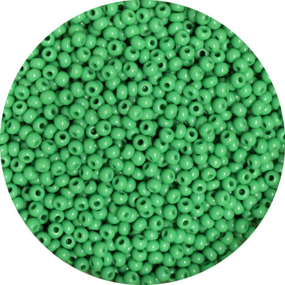 10/0 MEDIUM GREEN  Seed Beads – Preciosa Czech Glass
