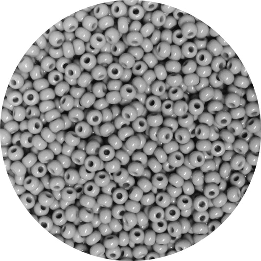 10/0 MEDIUM GREY Seed Beads – Preciosa Czech Glass