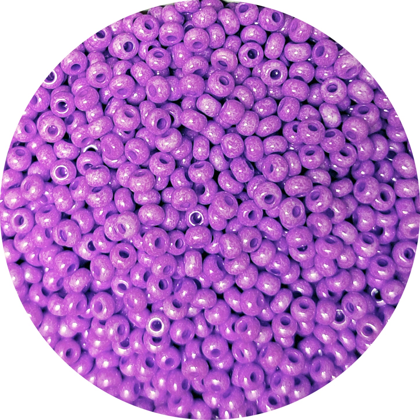 10/0 DYED PURPLE Seed Beads  / 500 grams /  Preciosa Czech Glass