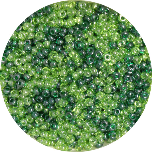 10/0 SEAGREEN LUSTER MIX Seed Beads – Preciosa Czech Glass