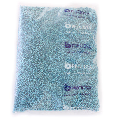 10/0 METALLIC BLUE Seed Beads  / 500 grams /  Preciosa Czech Glass