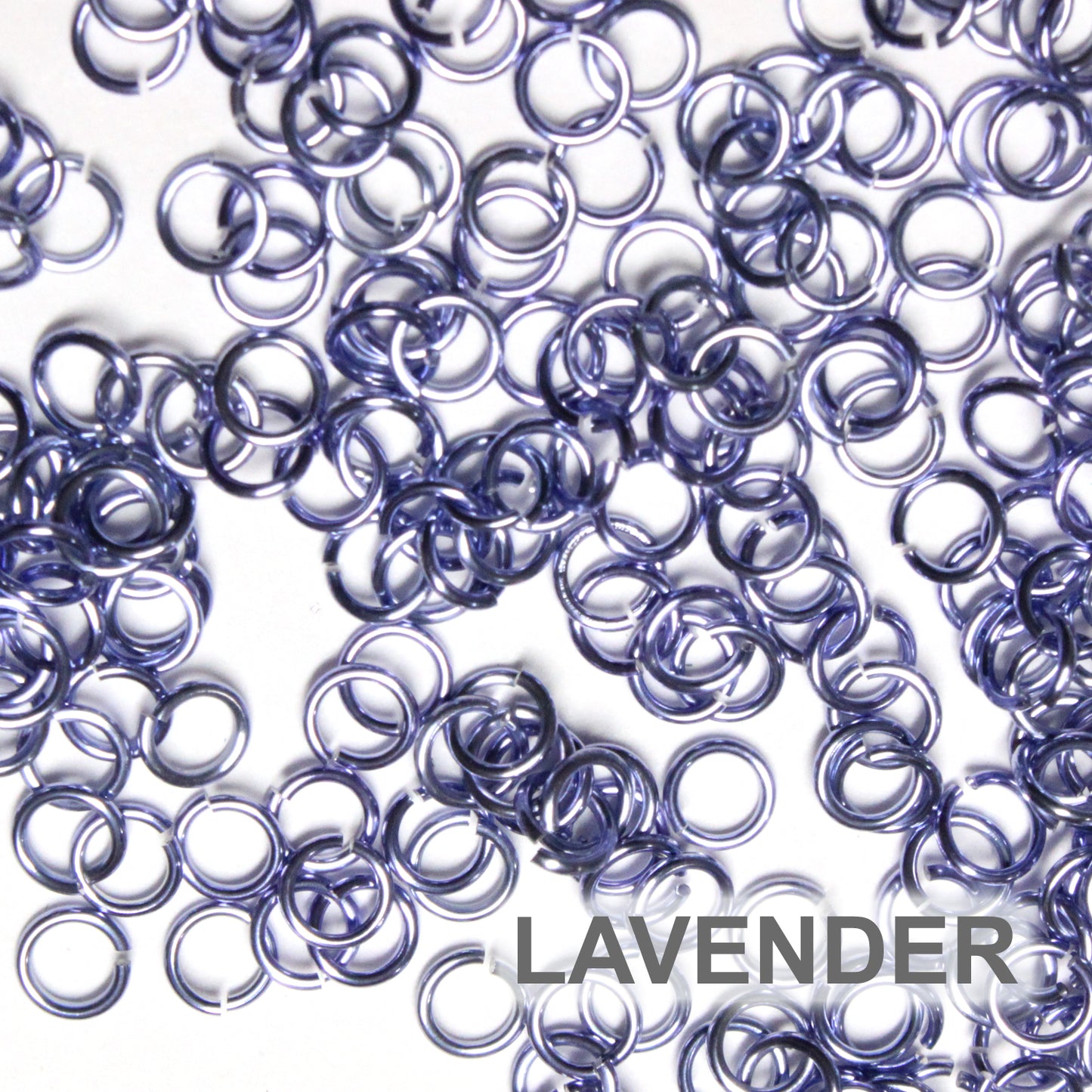 SHINY LAVENDER 3.4mm 20 GA Jump Rings