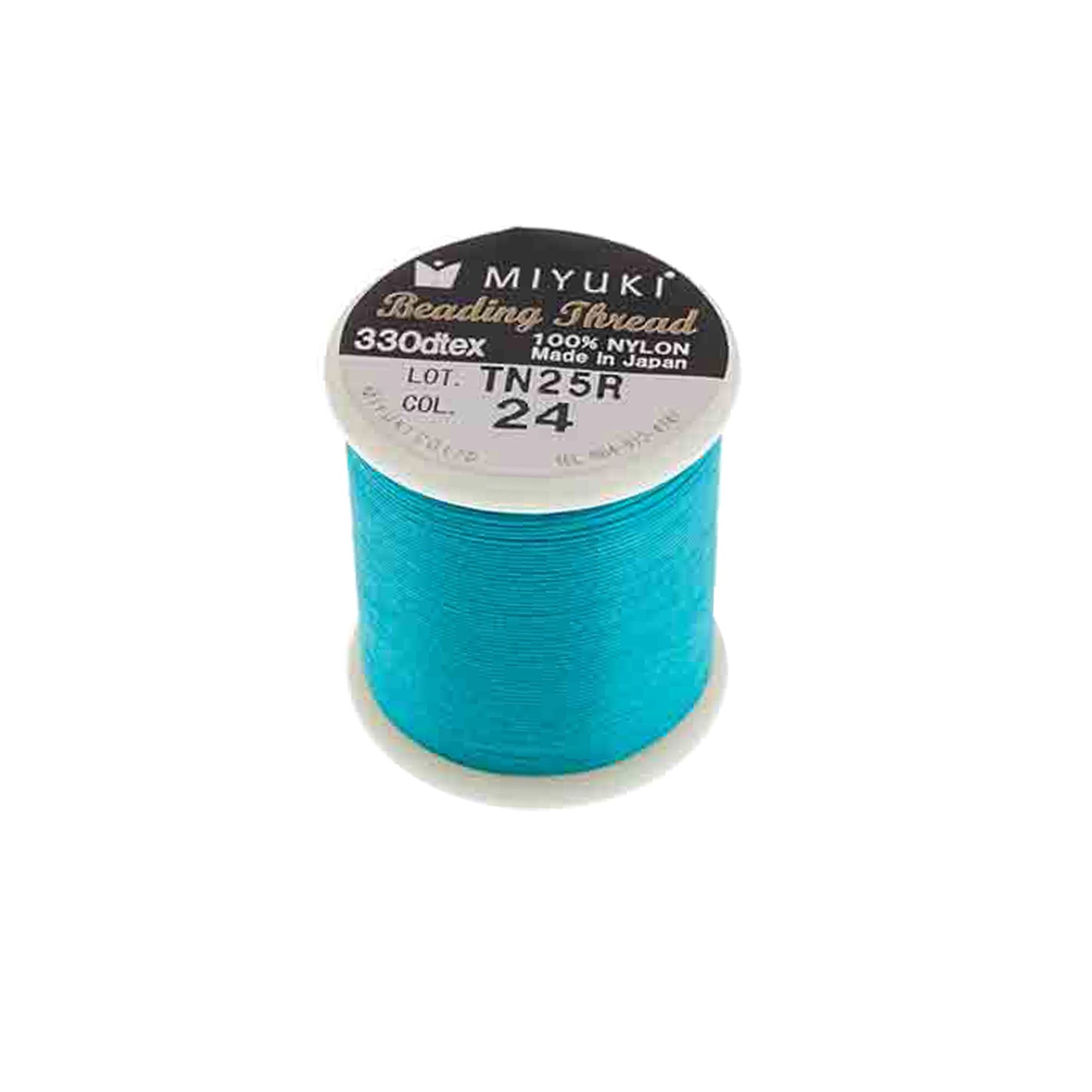 TEAL Miyuki Nylon Beading Thread / 50m - 55 Yard Roll / for bead weaving projects