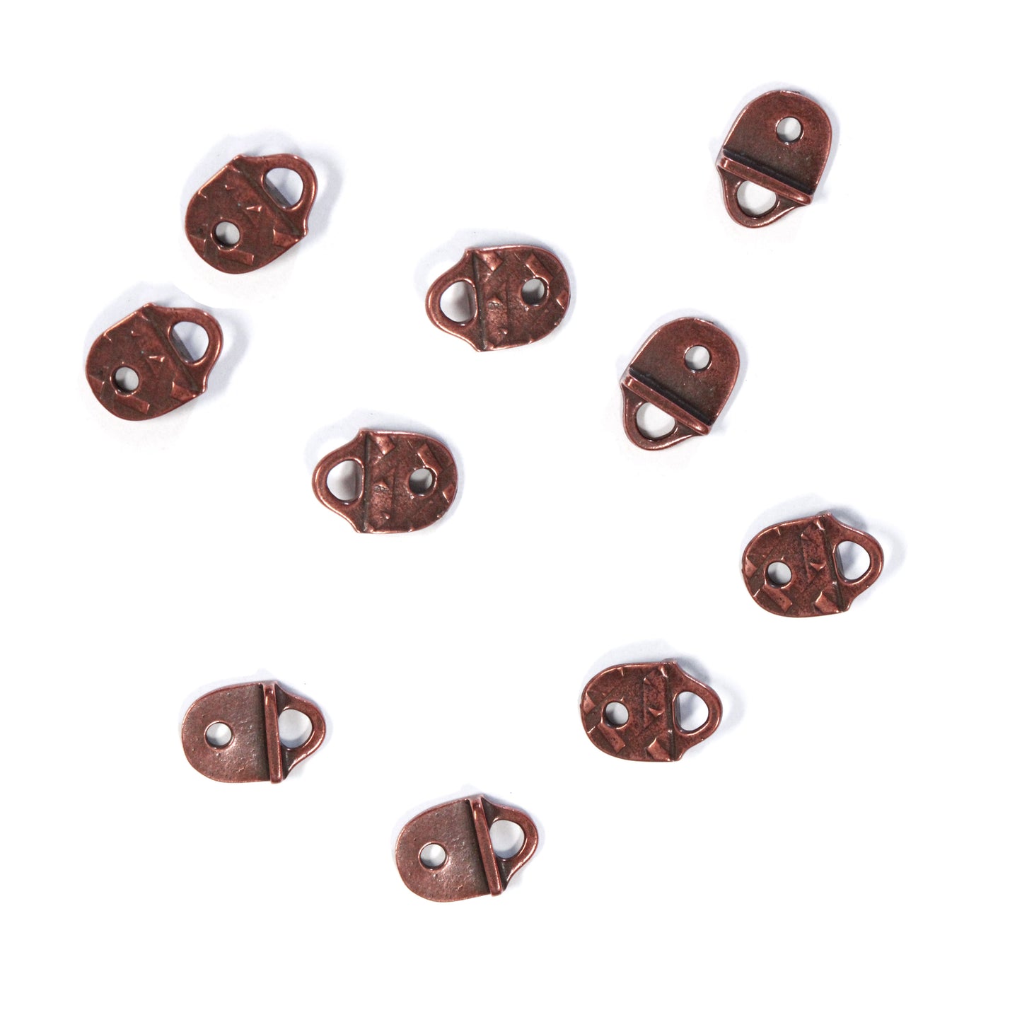 TierraCast R&R Strap Tip Link / pewter with antique copper finish