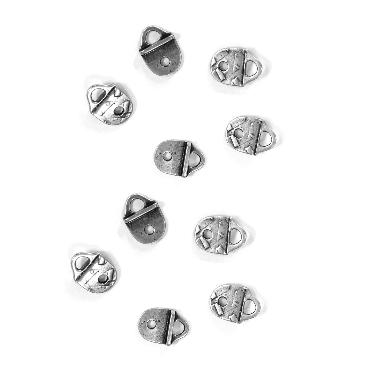 TierraCast R&R Strap Tip Link / pewter with antique finish