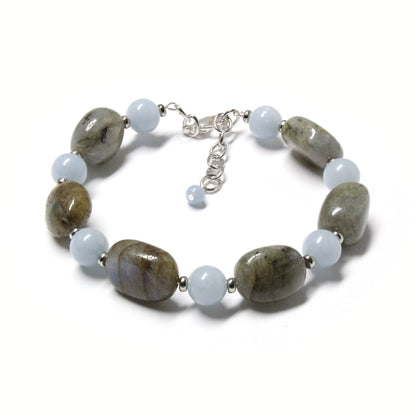 Natural Labradorite Bracelet