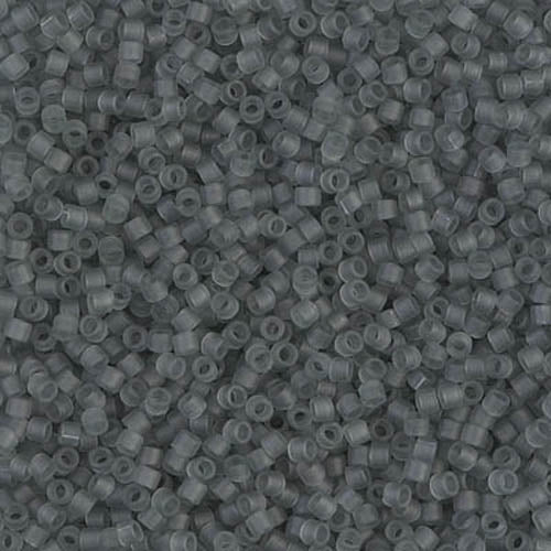 DB-0749 Grey Matte 11/0 Miyuki Delica Seed Beads (10 gram bag)