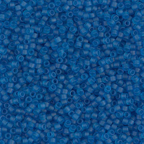 DB-0768 Dark Aquamarine Matte 11/0 Miyuki Delica Seed Beads (10 gram bag)