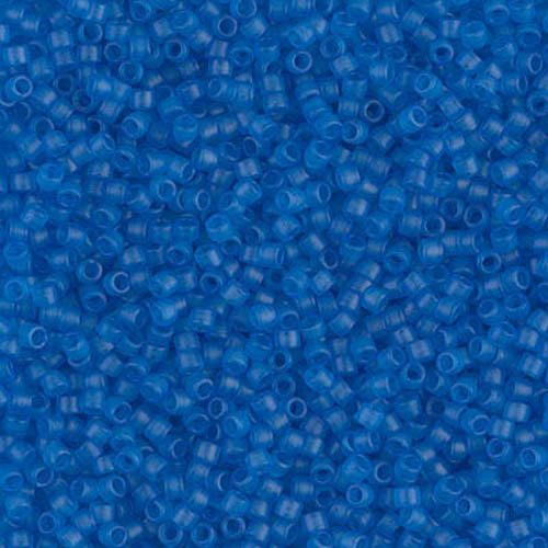 DB-0787 Aquamarine Dyed Matte 11/0 Miyuki Delica Seed Beads (10 gram bag)