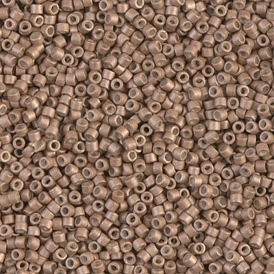 DB-1162 Champagne Galvanized Matte 11/0 Miyuki Delica Seed Beads (10 gram bag)