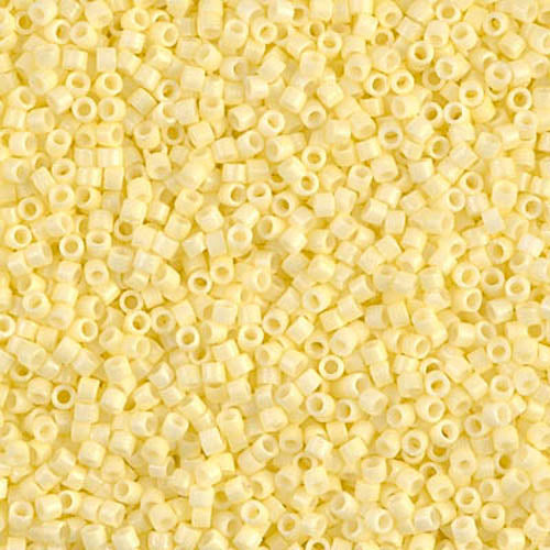 DB-2101 Lemon Silk Duracoat 11/0 Miyuki Delica Seed Beads (10 gram bag)