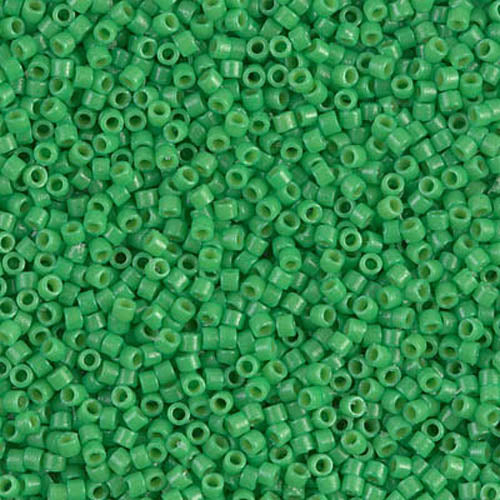 DB-2126 Spring Green Duracoat 11/0 Miyuki Delica Seed Beads (10 gram bag)