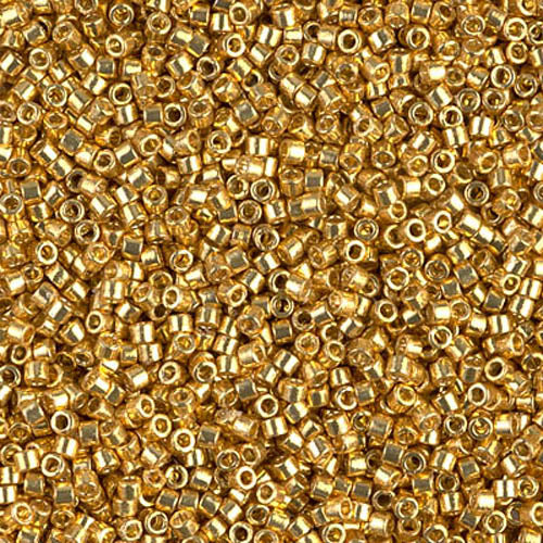 DB-1832 Gold Duracoat Galvanized 11/0 Miyuki Delica Seed Beads (10 gram bag)