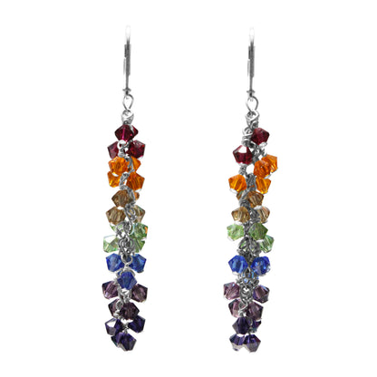 Crystal Rainbow Earrings