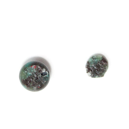 AFRICAN TURQUOISE Beads – 12mm Round / 16" Strand / smooth glossy natural stone beads