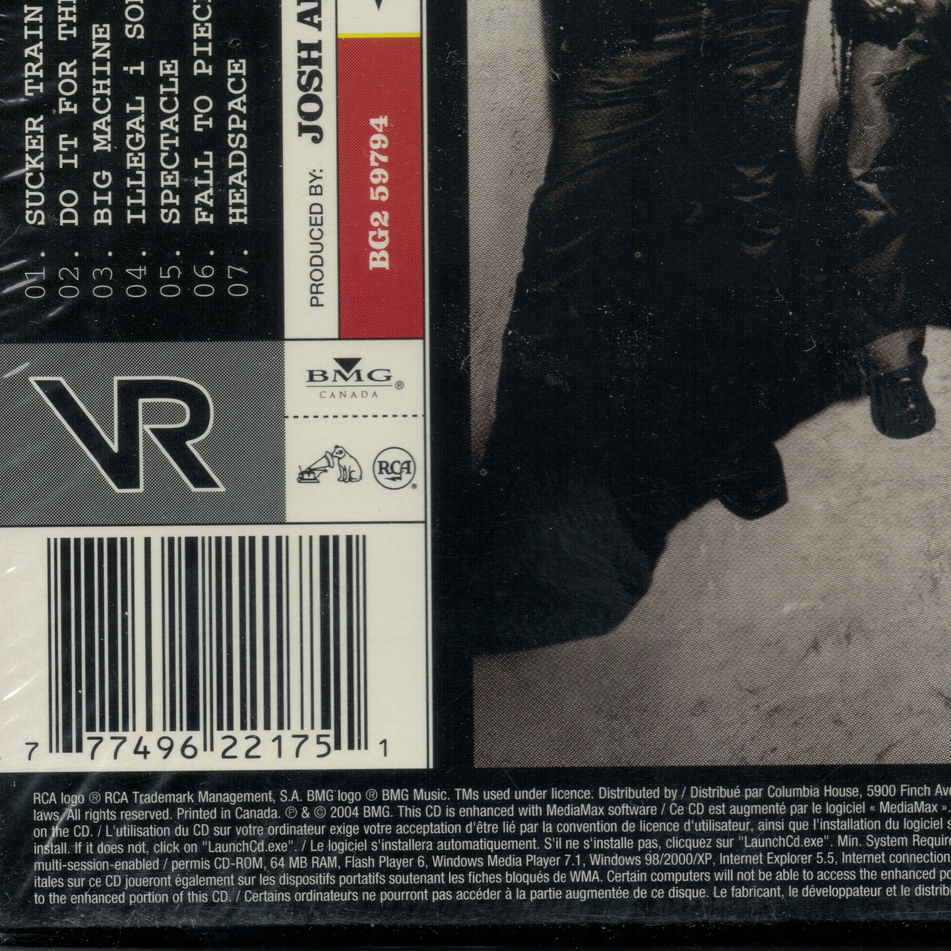 CD - VELVET REVOLVER - CONTRABAND - W/ JEWEL CASE & LINER