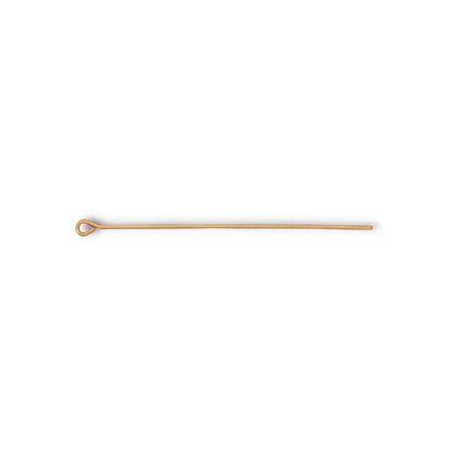 YELLOW BRASS TierraCast Eye Pin 22 gauge 2 inch length