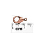 12mm Lobster Clasp / plated zinc with an antique copper finish / generic brand