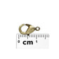 12mm Lobster Clasp / plated zinc with an antique bronze finish / generic brand