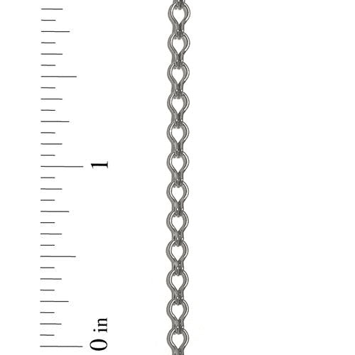 TierraCast Ladder Chain Antique Silver