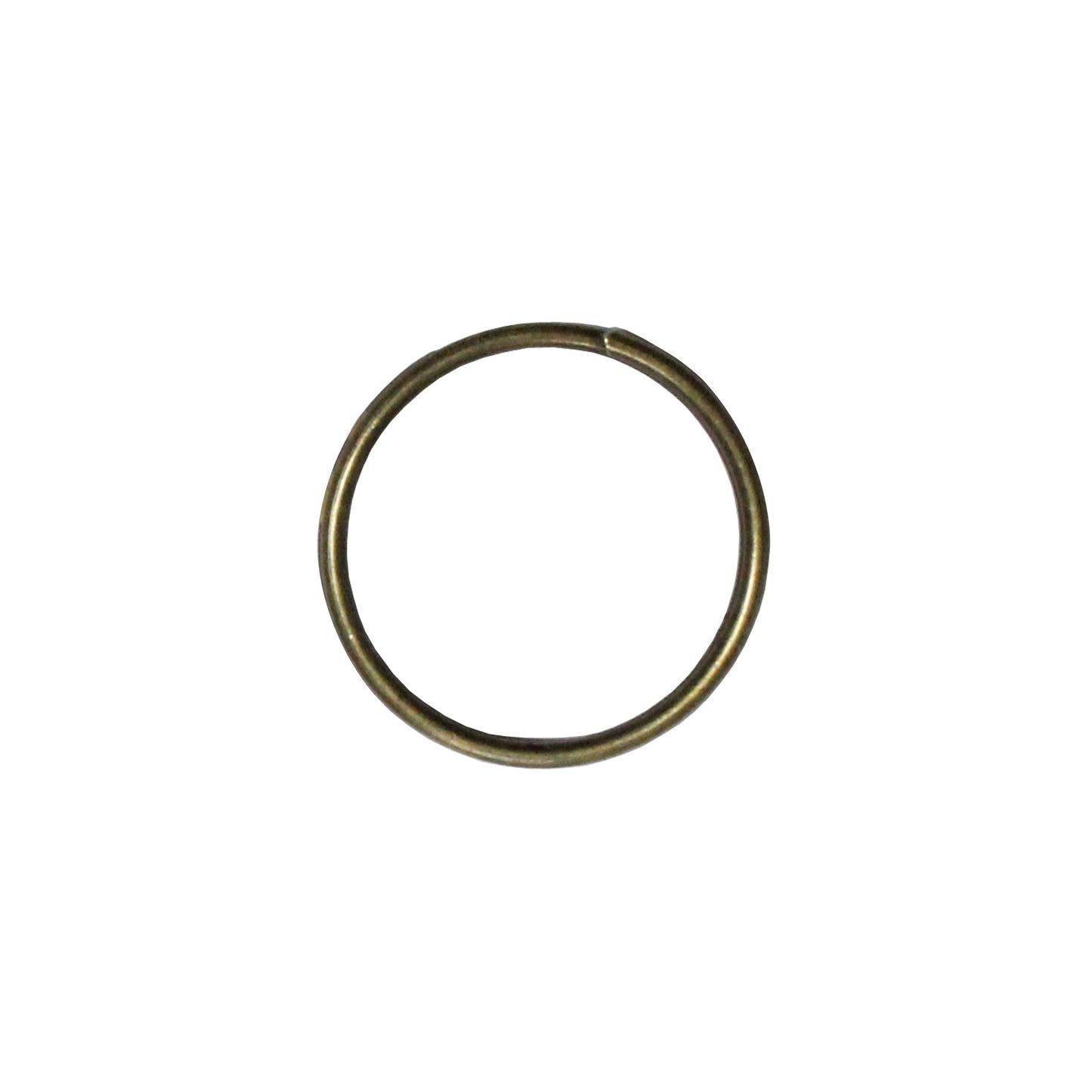 20mm Antique Bronze Split Ring / 10 Pack / for key rings or secure charms or tags