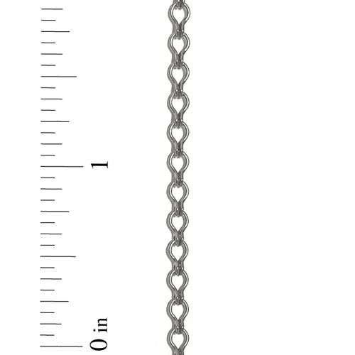 TierraCast Ladder Chain Antique Silver / sold by the foot / 6 x 3.5 mm links / plated brass / 20-0225-12