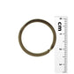 25mm Antique Bronze Split Ring / sold individually / for key rings or secure charms or tags