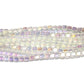 6mm Crystal - Double Sided AB / 2 Hole CzechMates Tile Beads / 50 Bead Strand