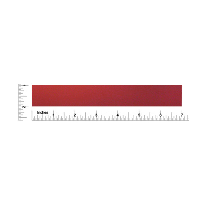 RED Anodized Aluminum Bracelet Strip / 7 x 1 Inch / 20 Gauge