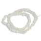 Moonstone Chip Beads / 16 Inch strand / 5 to 10mm chips / man-made translucent glossy polished stone
