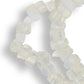 Moonstone Chip Beads / 16 Inch strand / 5 to 10mm chips / man-made translucent glossy polished stone