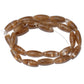 6x16mm Rutile Quartz Rice Beads / 16 Inch Strand / semi-precious man-made transparent stone