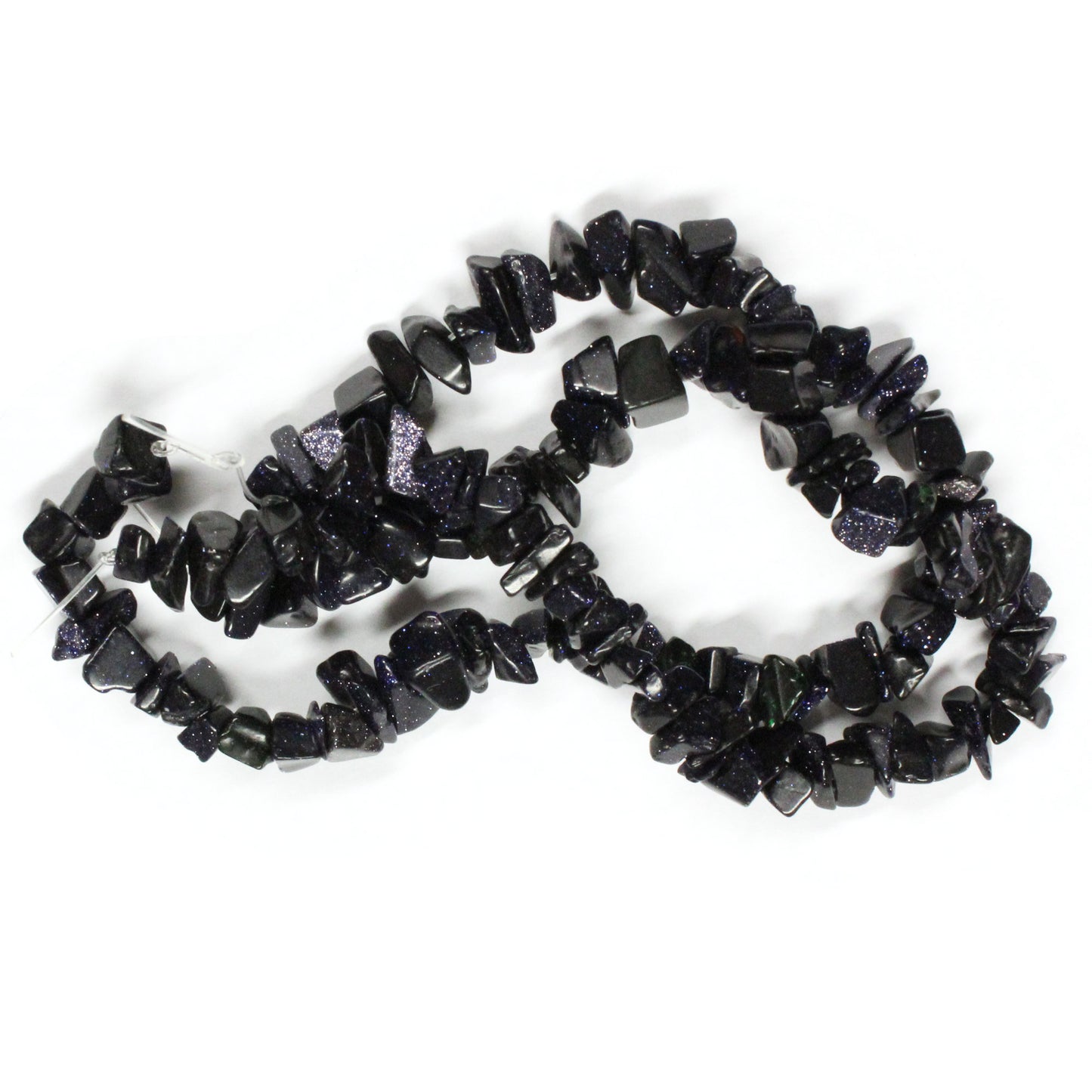 BLUE SAND STONE 5-10mm chip beads
