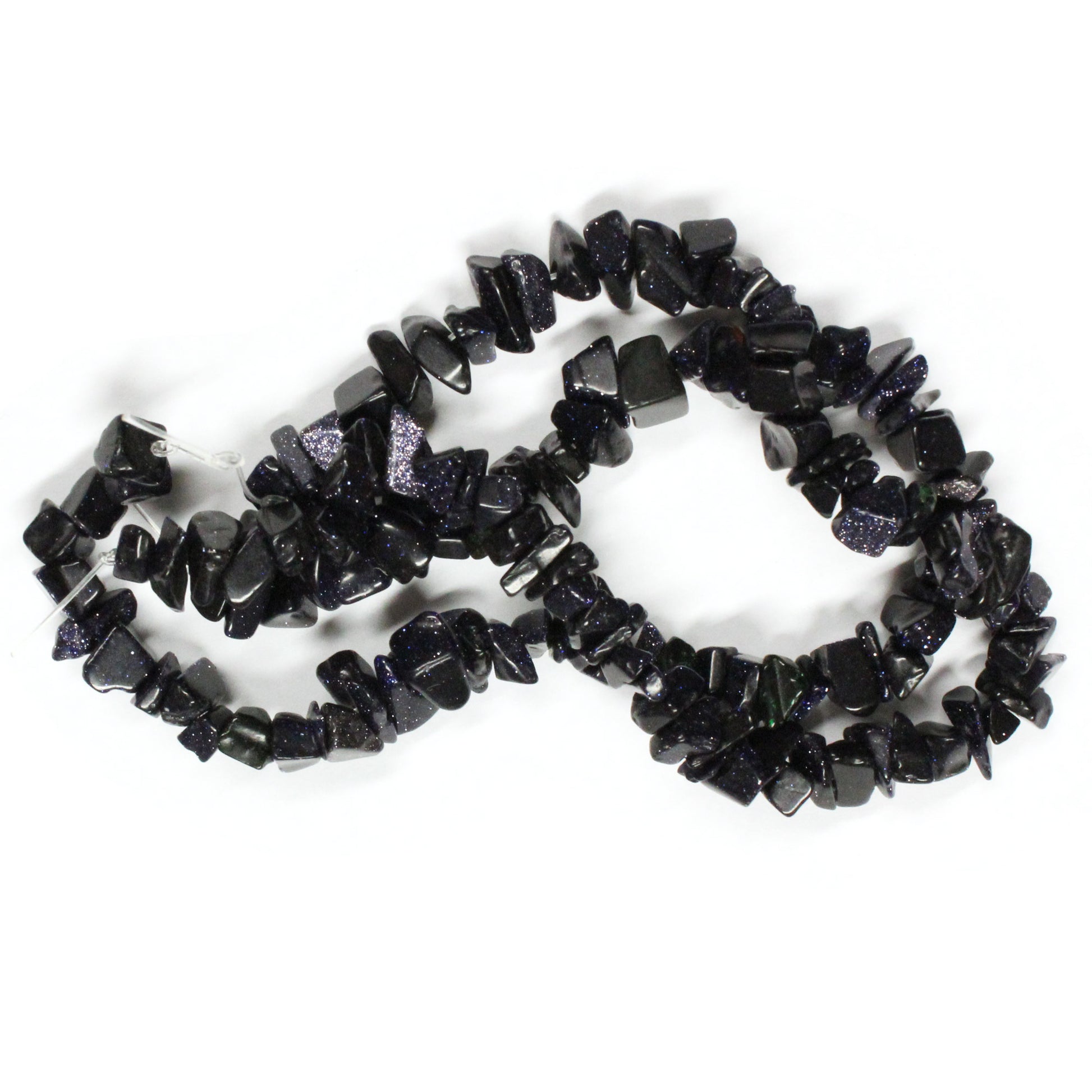BLUE SAND STONE 5-10mm chip beads