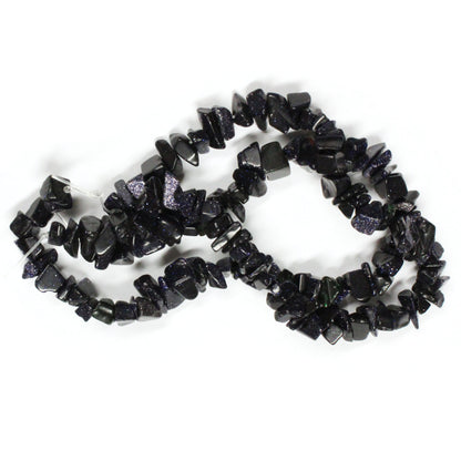 BLUE SAND STONE 5-10mm chip beads