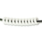 9mm White Glass Rings / 100 Pack / 9mm OD - 3mm ID / Czech glass beads