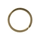 30mm Bright Gold Split Ring / sold individually / for key rings or secure charms or tags