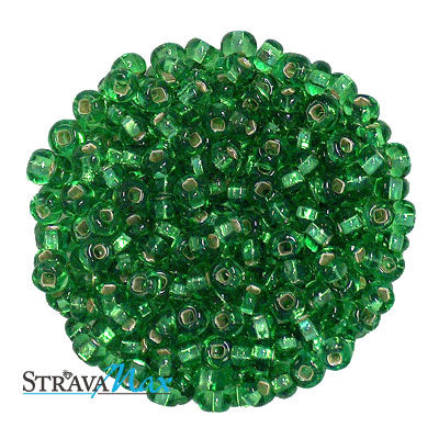 6/0 LIME GREEN S/L Seed Beads / Preciosa Czech Glass