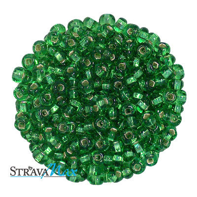 6/0 LIME GREEN S/L Seed Beads / 500 Grams / Jablonex Preciosa Czech Glass