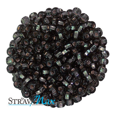 6/0 BLACK DIAMOND SL Seed Beads / Preciosa Czech Glass