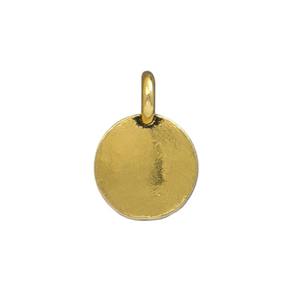 Earth Charm Antique Gold - Reverse View