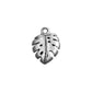 TierraCast Monstera Charm / pewter with antique silver finish  / 94-2577-12