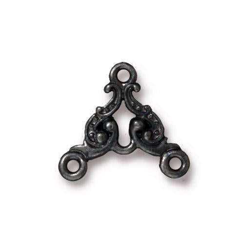 TierraCast Empire Link / pewter with a black finish