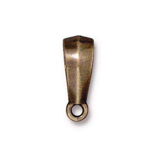TierraCast Classic Bail / pewter with a brass oxide finish