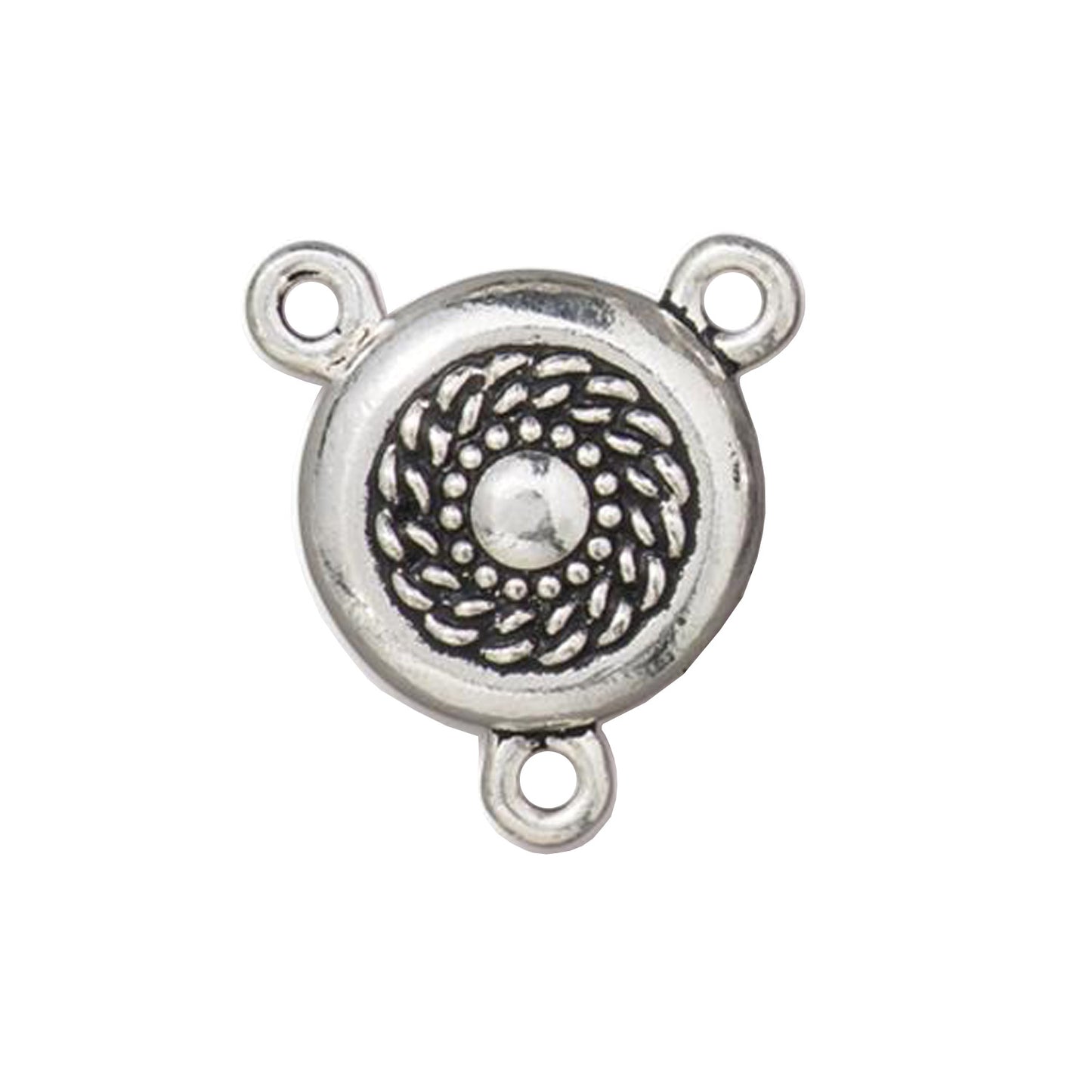 TierraCast Opulence Magnetic Clasp / pewter with antique silver finish