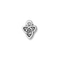 TierraCast Celtic Triad Charm / pewter antique silver finish / 94-2103-12